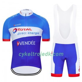 Cykeltøj + Bib Cykelshorts 2020 Total Direct Energie N002